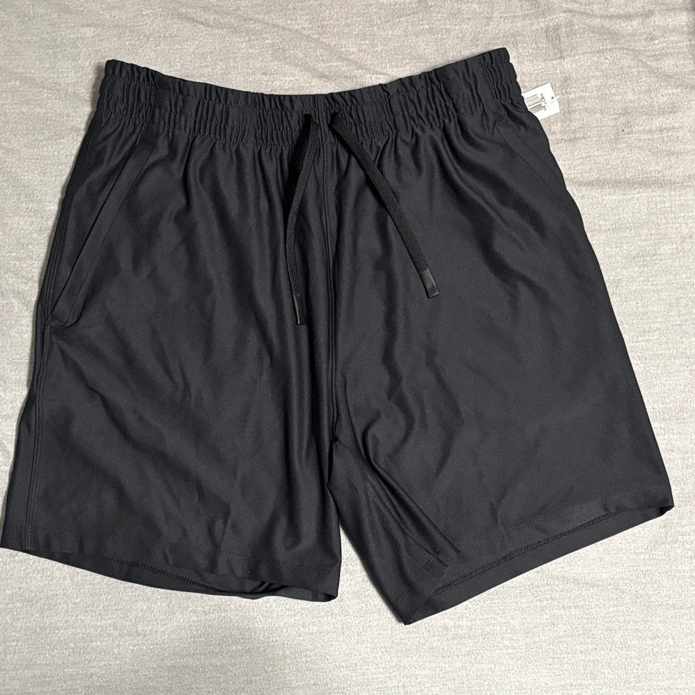 Men's Black Athletic Shorts